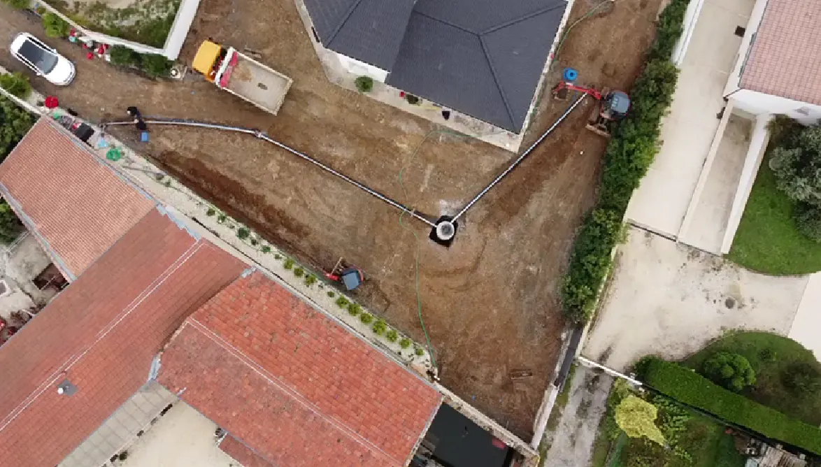 Préparation drainage et évacuation eaux pluie MLD TP LOC